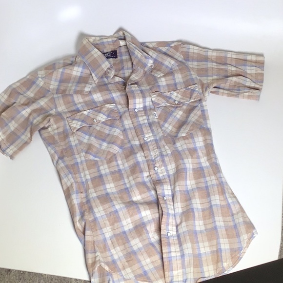 Vintage Levi’s regular fit small flannel style - Picture 3 of 10